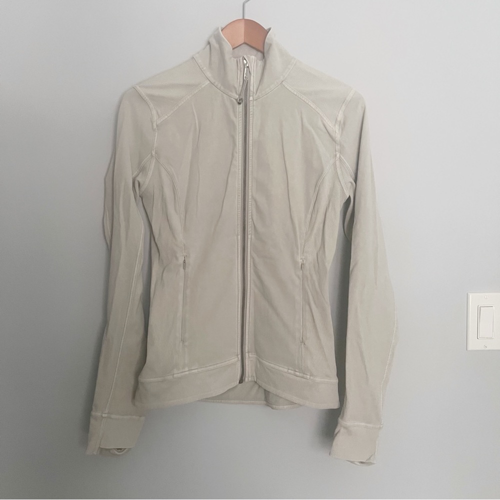 Lululemon Cut Class Jacket Washed French Clay Size 8